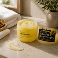 Dear Beaute HIMAWARI Treatment Mask in use, Kracie sunflower-oil hair treatment