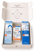 The Sensitive Set bundle, three Shiseido IHADA products for sensitive skin